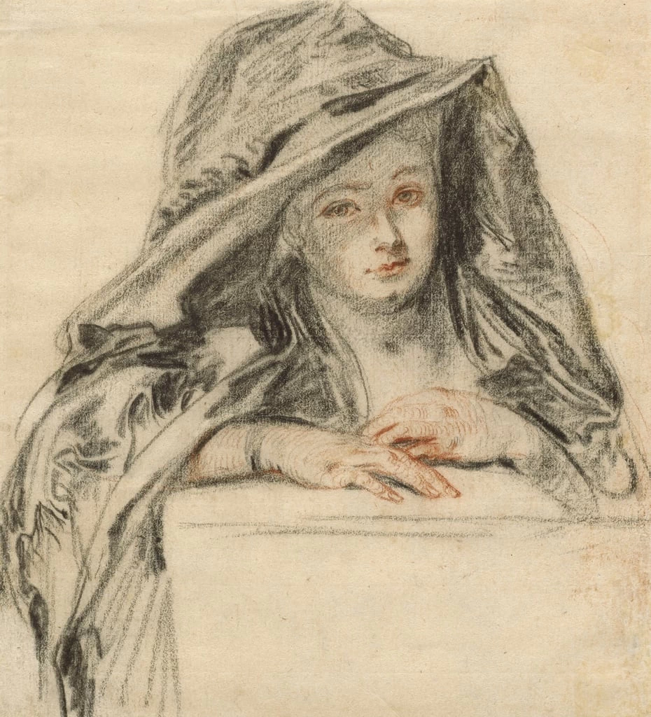 Studio di donna in nero - Sterling and Francine Clark Art Institute, Williamstown, Massachusetts
